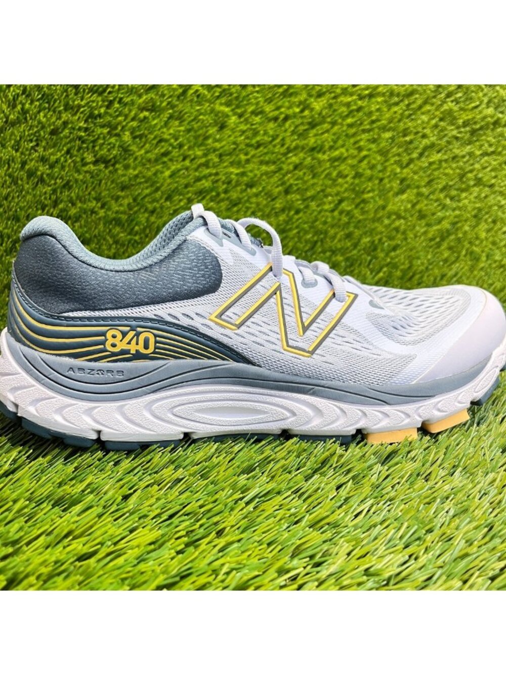 New Balance 840v5 Womens Size 11 Silent Gray Athletic Running Shoes Sneakers